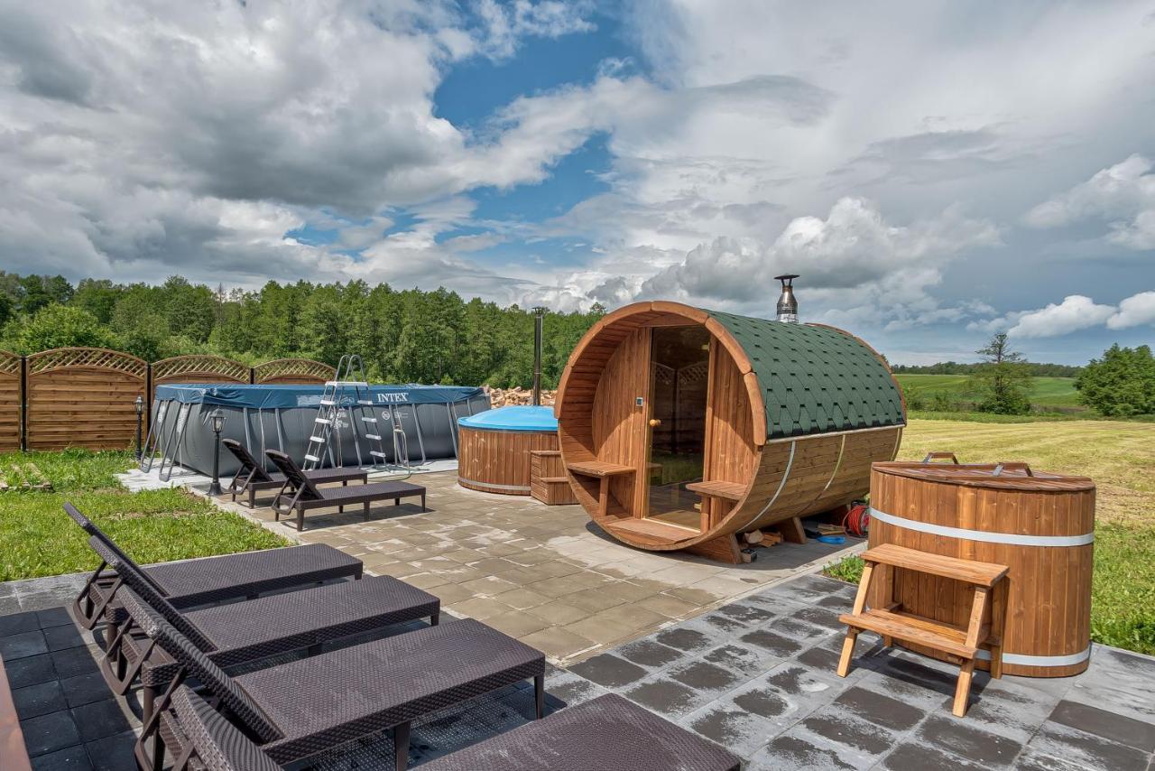 Brzozowy Zakatek-Brzozowa Bania Appartement Tykocin Buitenkant foto