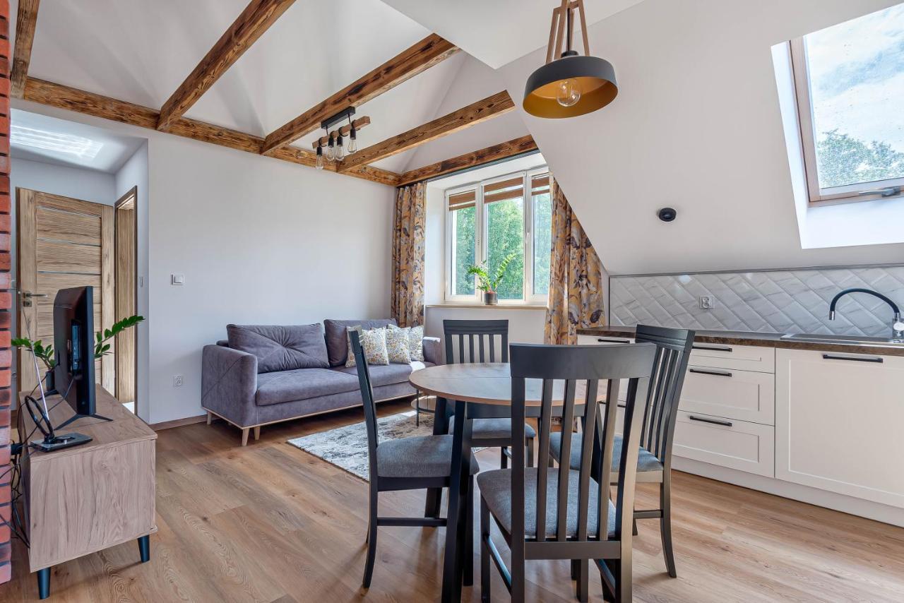 Brzozowy Zakatek-Brzozowa Bania Appartement Tykocin Buitenkant foto